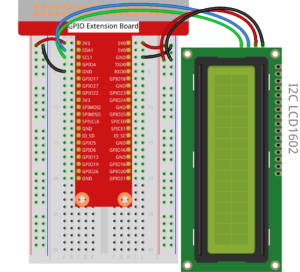 I2C LCD1602 SCHEMA